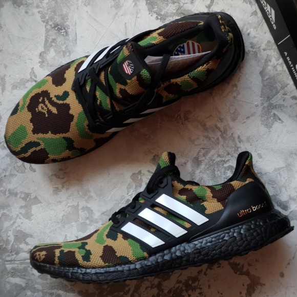 adidas Other - NWT | Adidas 4.0 Ultraboost Bathing Ape Bape Camo